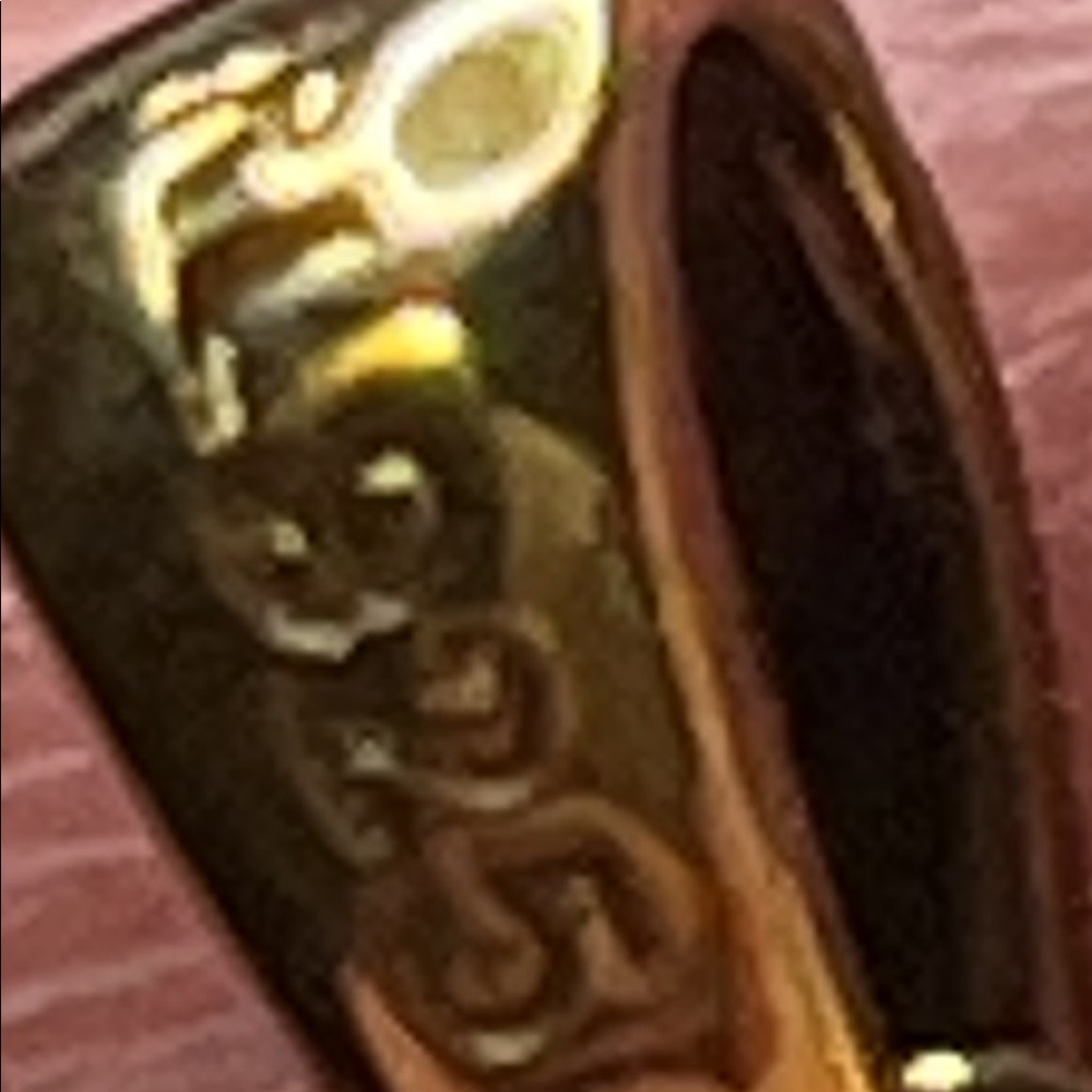 Sterling vermeil angel love pendant marked - Picture 3 of 4